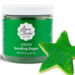 Ann Clark Green Sanding Sugar, 8 oz