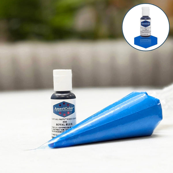 AmeriColor Royal Blue Soft Gel Paste Food Color 0.75 oz