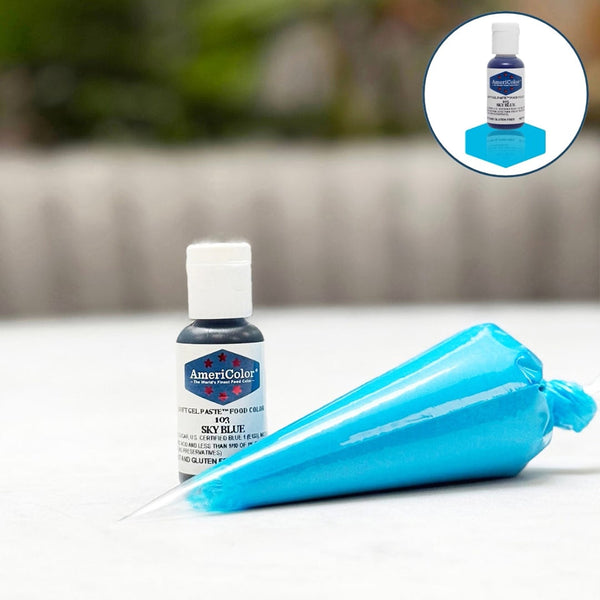 AmeriColor Sky Blue Soft Gel Paste Food Color 0.75 oz