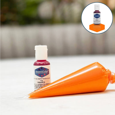 AmeriColor Orange Soft Gel Paste Food Color 0.75 oz
