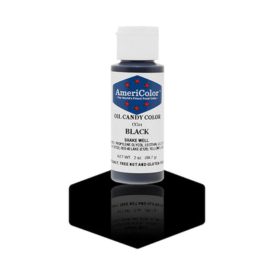 AmeriColor Black Oil Candy Color 2 oz