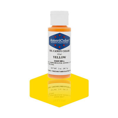 AmeriColor Yellow Oil Candy Color 2 oz