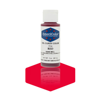 AmeriColor Red Oil Candy Color 2 oz