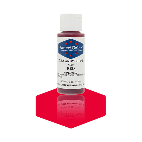 AmeriColor Red Oil Candy Color 2 oz
