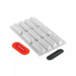 Silikomart CYLINDRE 30 Silicone Mold Set – 78x21mm with Cutter & 12 Trays