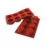 Silikomart SF028 Cylinder Silicone Mold – 8 Cavities dia60x35mm