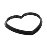 Silikomart TARTE RING AMORE 205x190mm – Heart-Shaped Micro-Perforated Ring