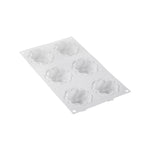 Silikomart FLEUR 90 Silicone Mold – 6 Cavities dia99x35mm