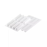 Silikomart TRUFFLE ECLAIR 75 Silicone Mold – 8 Cavities 130x31x28mm with Cutter