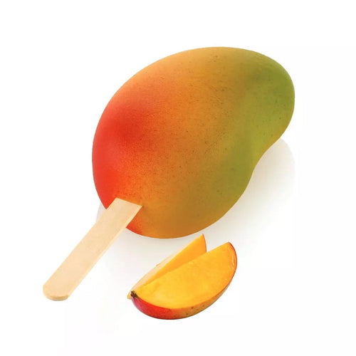 Silikomart GEL20 MANGO – Set of 2 Silicone Molds with Sticks & Trays