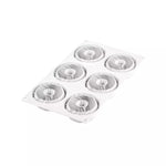 Silikomart INTRECCIO 105 Silicone Mold 6 Cavities 75x35mm