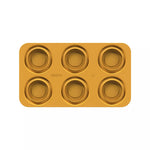 Silikomart PIATTO 80 Silicone Mold 6 Cavities 115x15mm