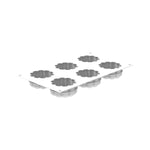 Silikomart CHARLOTTE 100 Silicone Mold 6 Cavities 70x33mm
