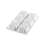 Silikomart CLOUD 120 Silicone Mold 6 Cavities 71x71x34mm