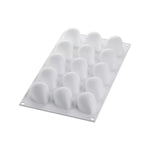 Silikomart FRAGOLA 30 Silicone Mold 15 Cavities 48x37x33mm with Cutter