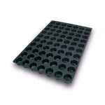 Silikomart SQ007 Silicone Mold 70 Mini Muffin Cavities 45x30mm