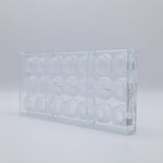 Chocolate World Round Cup Polycarbonate Chocolate Mold – 1.18 x 1.18 x 0.75 in, 21 Cavities