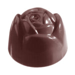 Chocolate World Rose Polycarbonate Chocolate Mold – 1.18 in diameter x 0.59 in, 21 Cavities