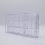 Chocolate World Cleopatra Polycarbonate Chocolate Mold – 1.18 x 0.98 x 0.43 in, 24 Cavities