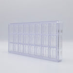 Chocolate World Cleopatra Polycarbonate Chocolate Mold – 1.18 x 0.98 x 0.43 in, 24 Cavities