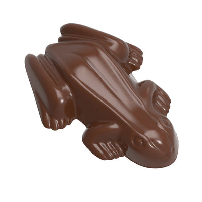 Chocolate World Frog Polycarbonate Chocolate Mold – 2.76 x 1.97 x 0.98 in, 6 Cavities