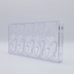 Chocolate World Frog Polycarbonate Chocolate Mold – 2.76 x 1.97 x 0.98 in, 6 Cavities