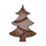 Chocolate World Tablet – Christmas Tree Polycarbonate Chocolate Mold – 5.49 x 4.06 x 0.47 in, 2 Cavities