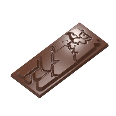 Chocolate World Eagle Tablet Polycarbonate Chocolate Mold – 4.61 x 1.93 x 0.31 in, 4 Cavities