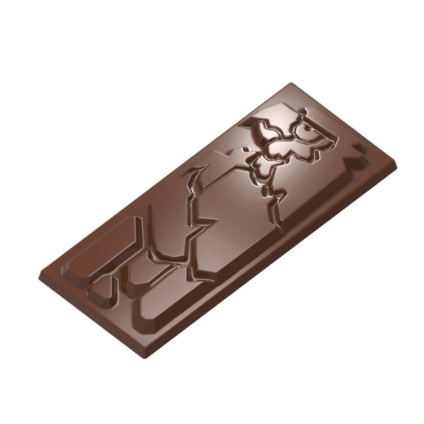 Chocolate World Eagle Tablet Polycarbonate Chocolate Mold – 4.61 x 1.93 x 0.31 in, 4 Cavities