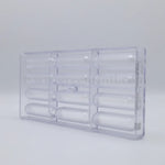 Chocolate World Éclair Snack Bar Polycarbonate Chocolate Mold by Carole Bertuccio – 3.09 x 0.75 x 0.79 in, 12 Cavities