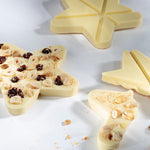 Chocolate World Tablet Star Polycarbonate Chocolate Mold – 4.65 x 4.61 x 0.47 in, 2 Cavities