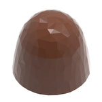 Chocolate World Cone Facet Polycarbonate Chocolate Mold – 1.14 in diameter x 0.98 in, 21 Cavities