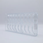 Chocolate World Honoré Polycarbonate Chocolate Mold by the Dutch Pastry Team – 2.13 x 0.87 x 0.81 in, 18 Cavities