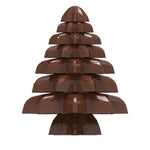 Chocolate World Star Assortment Christmas Tree Polycarbonate Mold – Stackable 3D Construction Set, 8 Cavities