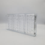 Chocolate World Tablet – 'Happy Valentine's Day' Message Polycarbonate Chocolate Mold – 4.65 x 1.97 x 0.31 in, 4 Cavities