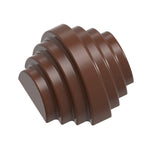 Chocolate World Tourage Polycarbonate Chocolate Mold by the Dutch Pastry Team – 1.18 x 1.18 x 0.67 in, 21 Cavities