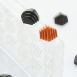 Chocolate World Tourage Polycarbonate Chocolate Mold by the Dutch Pastry Team – 1.18 x 1.18 x 0.67 in, 21 Cavities