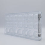 Chocolate World Praline Hearts Engagement Polycarbonate Chocolate Mold – 1.10 x 1.10 x 0.75 in, 21 Cavities