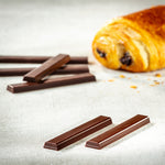 Chocolate World Baton – Pain au Chocolat Polycarbonate Chocolate Mold – 3.15 x 0.51 x 0.20 in, 18 Cavities