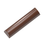 Chocolate World Small Smooth Bar Polycarbonate Chocolate Mold – 3.15 x 0.79 x 0.31 in, 15 Cavities
