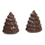 Chocolate World Christmas Tree Polycarbonate Chocolate Mold – 3.54 x 2.36 x 0.47 in, 4 Cavities