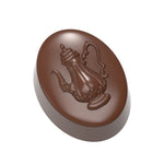 Chocolate World Victorian Coffee Pot Praline Polycarbonate Chocolate Mold – 1.38 x 1.06 x 0.59 in, 21 Cavities