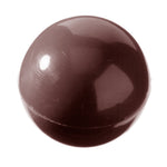 Chocolate World Half Sphere Ø30mm Polycarbonate Chocolate Mold – 1.18 in diameter x 0.59 in, 24 Cavities