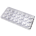 Chocolate World Small Puffy Heart Polycarbonate Chocolate Mold – 1.42 x 1.18 x 0.75 in, 21 Cavities