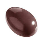 Chocolate World Egg Smooth 70mm Polycarbonate Chocolate Mold – 2.76 x 1.85 x 0.98 in, 8 Cavities