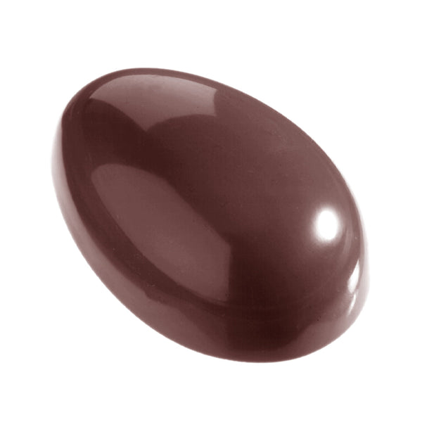 Chocolate World Egg Smooth 70mm Polycarbonate Chocolate Mold – 2.76 x 1.85 x 0.98 in, 8 Cavities