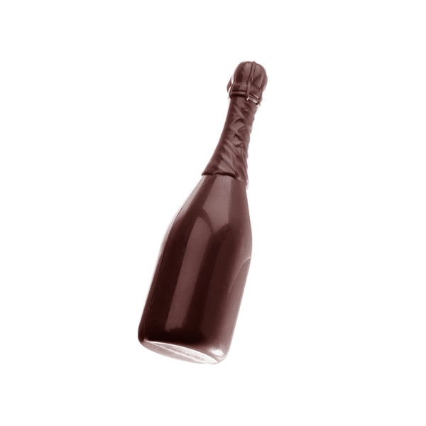 Chocolate World Champagne Bottle (Half-Litre) Polycarbonate Chocolate Mold – 2.52 x 2.56 x 8.66 in, 1 Cavity