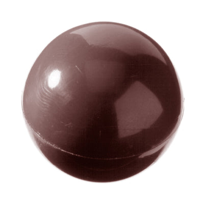 Chocolate World Half Sphere Ø27mm Polycarbonate Chocolate Mold – 1.06 in diameter x 0.53 in, 32 Cavities