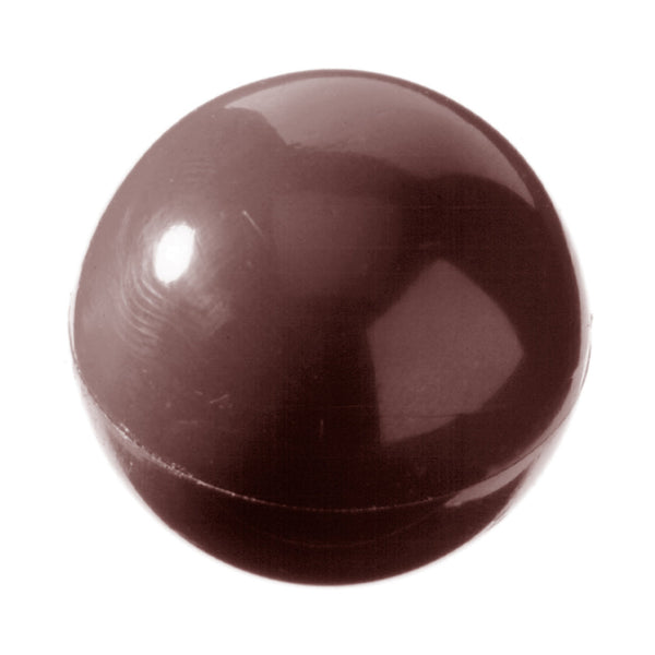 Chocolate World Half Sphere Ø27mm Polycarbonate Chocolate Mold – 1.06 in diameter x 0.53 in, 32 Cavities