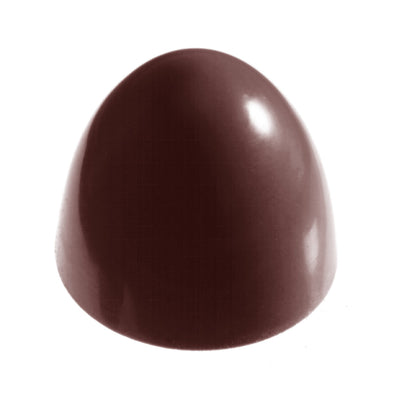 Chocolate World American Truffle (Small) Polycarbonate Chocolate Mold – 1.38 in diameter x 1.18 in, 21 Cavities